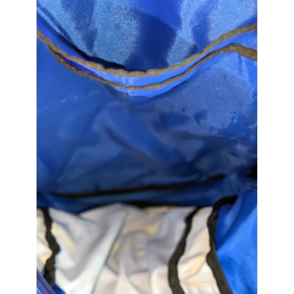 Under Armour Hustle Sport Storm Backpack Blue Yellow Camo Laptop School Travel
